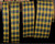 Blue and Yellow Tartan Cut Edge Craft Ribbon 1.5" x 132 Yards - IMAGE 1