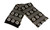 60" Unisex Black Jacquard Knit Winter Scarf - IMAGE 1