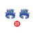 Happy New Year Blue Ice Party Favor Kit - Blue and Silver - Pack of 100 - IMAGE 3