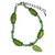 Moments In Life "Health" Green Beaded Bracelet - IMAGE 2