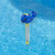 9" Blue Whale Floating Swimming Pool Thermometer with Cord - IMAGE 2