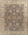 7.5' x 9.5' Floral Taupe Brown and Gray Hand Tufted Rectangular Wool Area Throw Rug - IMAGE 1
