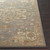 5' x 8' Traditional Shadow Blue and Brown Hand Tufted Wool Area Throw Rug - IMAGE 5