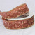 Brown and Gold Stars Plump Edge Wired Craft Ribbon 1.5" x 27 Yards - IMAGE 2