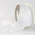 White Crinkled Satin Wired Craft Ribbon 2" x 54 Yards - IMAGE 1