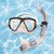 Gray and Black Kona Pro Scuba Mask and Snorkel Dive Set - IMAGE 4