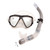 Gray and Black Kona Pro Scuba Mask and Snorkel Dive Set - IMAGE 5