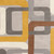 6' x 9' Gray and White Contemporary Kidney Wool Area Throw Rug - IMAGE 3