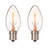 Vintage Lighting C9 Style E17 Base Christmas Replacement Bulbs - Set of 2 - IMAGE 1