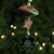 9" Noble Gems Luck of the Irish Glittered Glass Plaid Cap with Shamrock Christmas Ornament - IMAGE 3