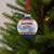 White and Blue Doctors Are Patientalities Glittered Christmas Ball Ornament 3" (75mm) - IMAGE 3