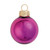 Shiny Glass Christmas Ball Ornaments - 3.25" (80mm) - Soft Rose - 8ct - IMAGE 1