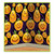 Jack-O-Lantern Halloween Wall Backdrop - 30' - Orange and Purple - Pack of 6 - IMAGE 4