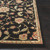 4' x 5.25' Floral Black and Brown Shed-Free Rectangular Area Throw Rug - IMAGE 5