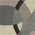9.75' Modern Senzei Spheres Steel Blue and Slate Gray Hand Tufted Wool Square Area Throw Rug - IMAGE 6