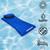 78" Inflatable Blue and Black Ultimate Mattress Swimming Pool Lounger - IMAGE 6