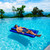 78" Inflatable Blue and Black Ultimate Mattress Swimming Pool Lounger - IMAGE 3