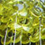 Green Decorative Strand of Flowers on Wire 1.25" x  22 Yards - IMAGE 1