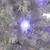 Pre-Lit Medium Color Changing Fiber Optic Artificial Christmas Tree - 4' - White - Blue LED Lights - IMAGE 4