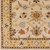 2' x 3' Brown and Beige Damask Hand Tufted Rectangular Area Throw Rug - IMAGE 4
