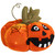 LED Lighted Plush Jack-O-Lantern Pumpkin Halloween Decoration - 15" - IMAGE 3