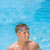 7" Blue EZ Fit DLX Sport Goggles Swimming Pool Accessory for Adults and Children - IMAGE 6