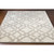 8' x 11' Geometric Gray and Brown Hand Tufted Rectangular Area Throw Rug