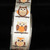Ivory and Brown Big Owl Wired Craft Ribbon 1.5" x 27 Yards - IMAGE 1