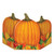 Pack of 6 Orange and Green Fall Harvest Pumpkin Stand-Up Thanksgiving Decoration Photo Props 36" - IMAGE 1