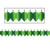 Club Pack of 12 Green Tissue Spring Leaf Garland Party Decorations 12' - IMAGE 1