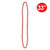 Beaded Necklace Costume Accessories - 33" - Red - Pack of 720 - IMAGE 5