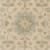 3' x 12' Gray and Green Traditional Hand Tufted Rectangular Area Throw Rug Runner