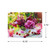 LED Lighted Flickering Floral and Berries Canvas Wall Art - 15.75" x 11.75" - IMAGE 5