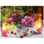 LED Lighted Flickering Floral and Berries Canvas Wall Art - 11.75" x 15.75" - IMAGE 6