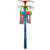 60th Birthday Cascade Column Hanging Party Decoration - 3' - Multicolor - Pack of 12 - IMAGE 1