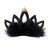 Club Pack of 12 Black Women Adult Mini Tiara Hair Clip Party Favor Costume Accessories - One Size - IMAGE 1