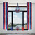 1-Ply Patriotic Metallic Column Hanging Party Decoration - 8' - Pack of 6 - IMAGE 1