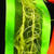 Green Striped Wire Edged Craft Ribbon 1.5" x 27 Yards - IMAGE 1