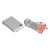 LED Mini Wide Angle Christmas Lights - Red - 6.25' White Wire - 20ct - IMAGE 3
