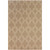 7.5' x 10.75' Brown and Beige Contemporary Machine Woven Outdoor Area Throw Rug - IMAGE 1