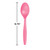 Reusable Party Spoons - 6.75" - Candy Pink - Club Pack of 288 - IMAGE 2