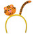 Club Pack of 12 Yellow and Orange Cute Tiger Headband Costume Accessories - IMAGE 1