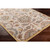 6' x 6' Brown and Stone Blue Hand Tufted Square Area Throw Rug - IMAGE 5