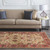 4' x 6' Brown and Beige Traditional Hand Tufted Rectangular Area Throw Rug - IMAGE 2
