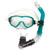 Teal Green Reef Diver Scuba Mask and Dive Set - IMAGE 2