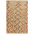 8' x 10' Tribal Lineage Beige and Brown Hand Knotted Rectangular Jute Area Throw Rug - IMAGE 1