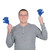 Hand Clapper Party Favors - 7.5" - Blue - Club Pack of 12 - IMAGE 2