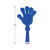 Hand Clapper Party Favors - 7.5" - Blue - Club Pack of 12 - IMAGE 5