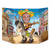 Fiesta Mule and Sombrero Photo Backdrop - 37" - Multicolor - Pack of 6 - IMAGE 1