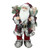 24" Alpine Santa Claus with Snowshoes and Skis Christmas Figure - IMAGE 1